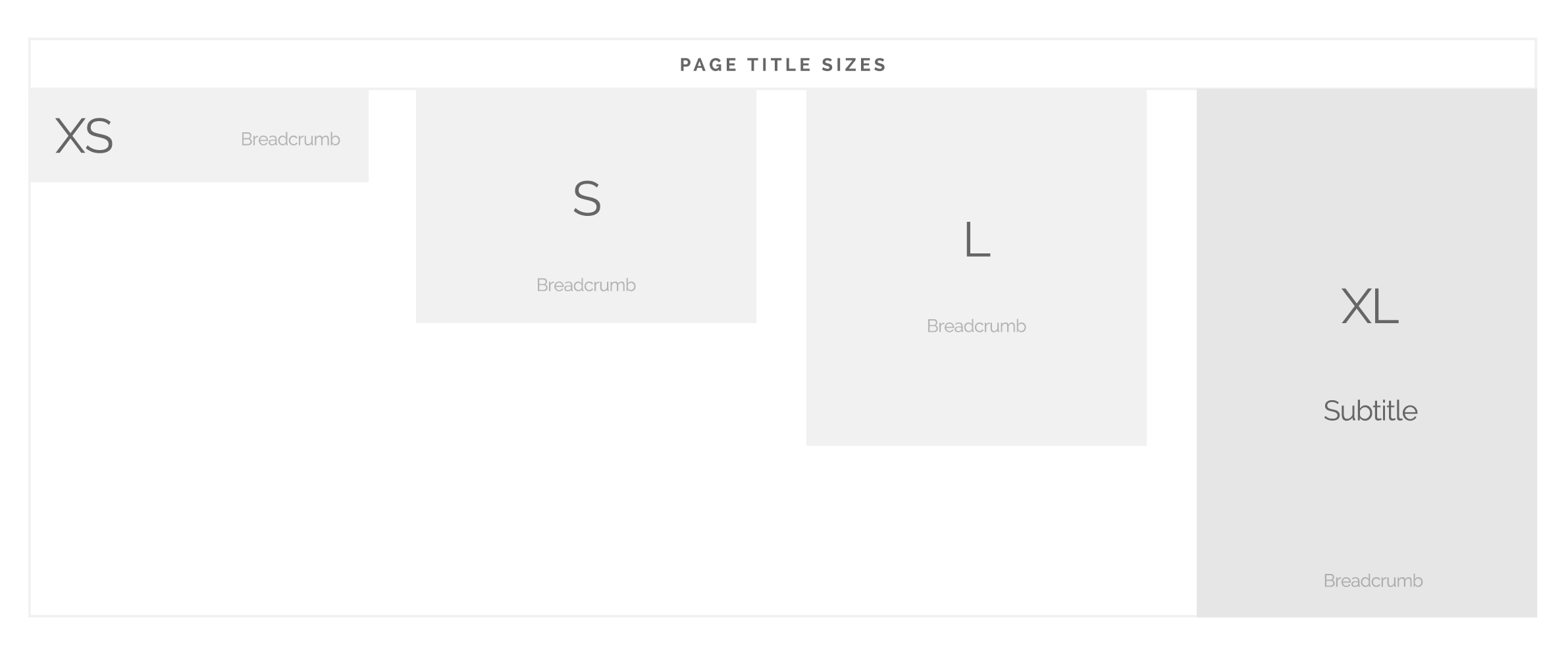 Page Title Heights